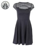 Robe Gothique Noir Vampire - Style Infernal Assuré! s