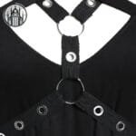 Robe Gothique Noire Pour Jeunes Fashionistas Rebellées