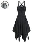 Robe Gothique Punk Sexy - Livraison Gratuite! - Noir / s