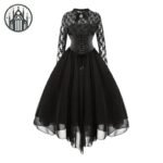 Robe Gothique Corset Tulle Dentelle