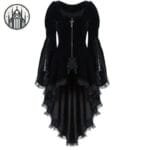 Robe Gothique Reine Noire - Style Médiéval Pour Les Jeunes Gothiques - s
