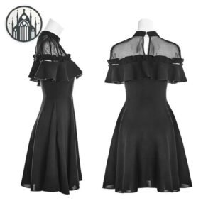 Robe Gothique Victorienne Maille — Univers Gothique