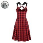 Robe Gothique Rouge Et Noir - Guide Des Tailles En Cm