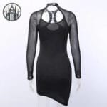 Robe Gothique Simple - Un Véritable Must-have Punk Chic!