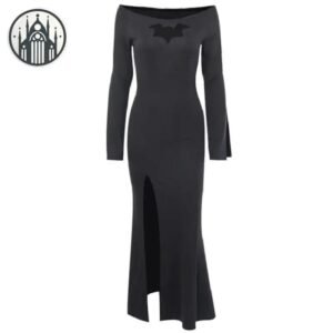Robe Gothique Chauve-Souris Longue — Univers Gothique
