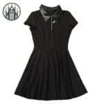 Robe Gothique Style Automnal Entièrement Pratique