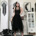 Robe Gothique Grande Taille Tulle — Univers Gothique (vue 3)
