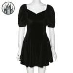 Robe Gothique Velours Vintage - La Tenue Parfaite De L’enfer!