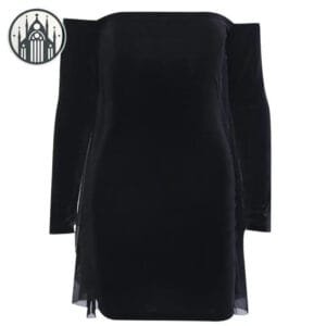 Robe Gothique Vintage élégante Direct De L’enfer! s