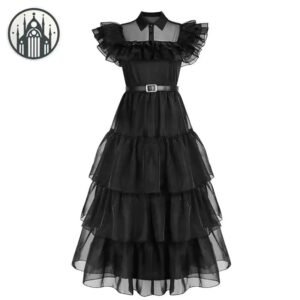 Robe Gothique Tulle Wednesday — Univers Gothique
