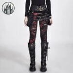 Robe Punk Résistante Et Stylée - Guide Des Tailles Inclus - Rouge / Xs