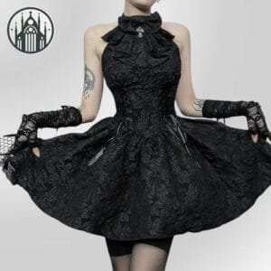 Robe Slim En Coton Et Polyester: Style Alternatif Et Durable 3 Robe Slim En Coton Et Polyester: Style Alternatif Et Durable - s