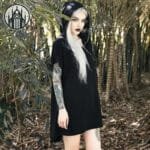 Robes Gothique Sorcière En Polyester Spandex & Coton - Infernal!