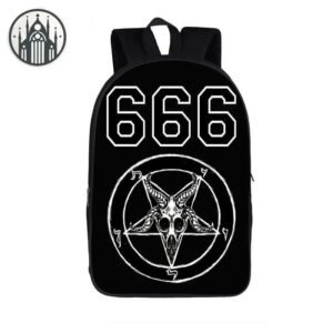 Sac à Dos Gothique Cuir Ailes — Univers Gothique