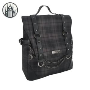 Sac à Dos Gothique Tissu Clous — Univers Gothique
