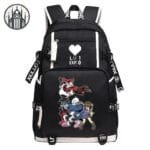 Sac à Dos Gothique Chat Emo: Style Macabre Et Démoniaque! g