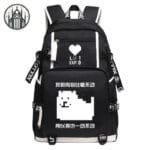 Sac à Dos Gothique Chat Emo: Style Macabre Et Démoniaque! i