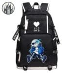 Sac à Dos Gothique Chat Emo: Style Macabre Et Démoniaque! p