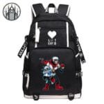 Sac à Dos Gothique Chat Emo: Style Macabre Et Démoniaque! u