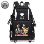 Sac à Dos Gothique Chat Emo: Style Macabre Et Démoniaque!
