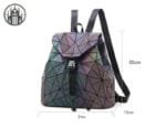 Sac à Dos Gothique Cuir: Style Macabre Et Effets Réfléchissants Fascinants!