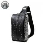 Sac à Dos Gothique En Cylindre - Livraison Standard Offerte! - Argent