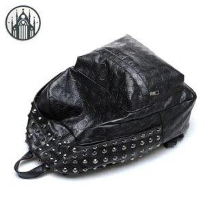 Sac à Dos Gothique Coeur Cuir — Univers Gothique
