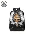 Sac à Dos Gothique None Sorcière: Cuirs Imperméables Et Style Macabre