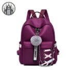 Sac à Dos Gothique Plaid: Le Style Macabre Ultime! Violet