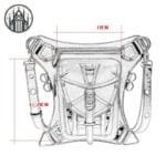 Sac à Dos Gothique Pratique Et Stylé!