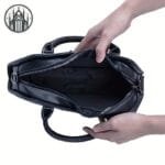 Sac à Main Gothique Avec Surimpression Araignée En Perles