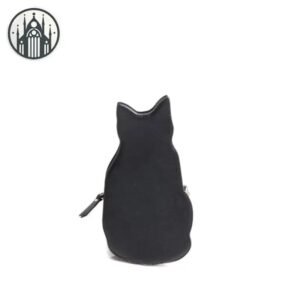 Sac Gothique Chat Faux Cuir — Univers Gothique