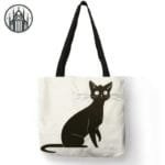 Sac à Main Gothique En Cuir Noir - 004