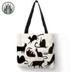 Sac à Main Gothique En Cuir Noir - 006