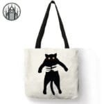 Sac à Main Gothique En Cuir Noir - 009