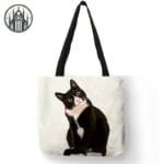 Sac à Main Gothique En Cuir Noir - 011