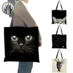 Sac à Main Gothique En Cuir Noir