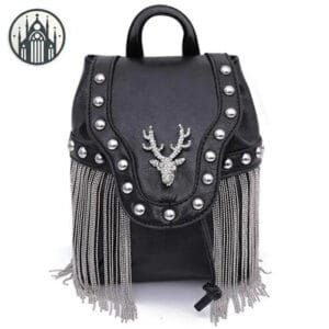 Sac à Main Gothique En Cuir Synthétique - Livraison Standard Offerte