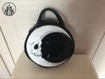 Sac à Main Gothique En Forme Ronde: Lune Et Tête De Mort - Lune