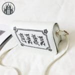 Sac à Main Gothique Imprimé Tête De Crâne: Style Macabre!