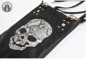 Sac À Main Gothique Cuir Actif — Univers Gothique