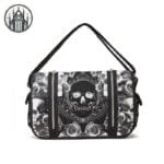 Sac Besace Gothique - Le Compagnon Idéal Pour Le Travail Ou L’école!