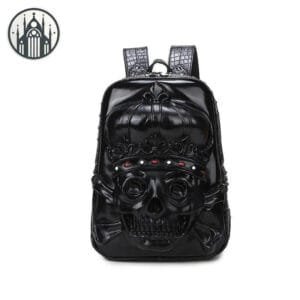 Sac En Cuir Crâne 3d: Durabilité Et Style!