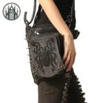 Sacoche Gothique Dragon Maléfique: Livraison Offerte!