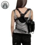 Sacoche Gothique Faucheuse: Style Macabre Infernal