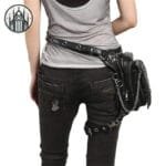 Sacoche Gothique Faucheuse: Style Macabre Infernal