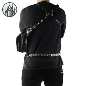 Sacoche Gothique Motard: Style Macabre En Livraison Offerte
