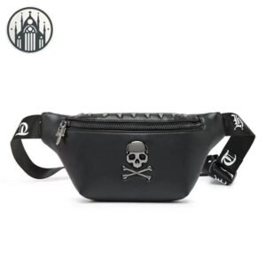 Sac Gothique Banane Rivets Rock — Univers Gothique