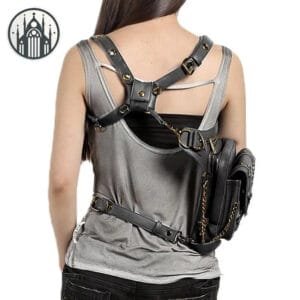 Sacoche Gothique Steampunk - Style Macabre En Livraison Offerte!
