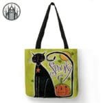 Sacs Tote Bag Gothique Chat - Découvre Maintenant!